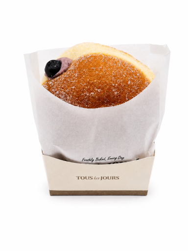 Blueberry Cloud Donut