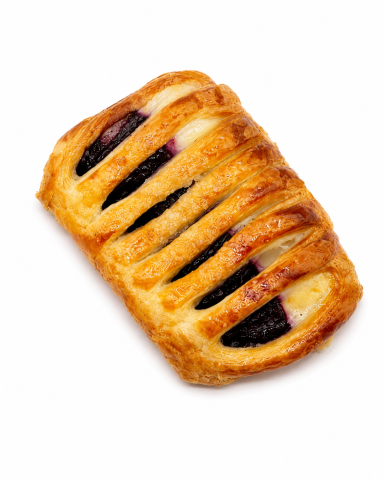 Blueberry & Sweet Cheese Danish