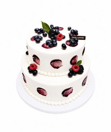 Blueberry Yogurt 2-Tier