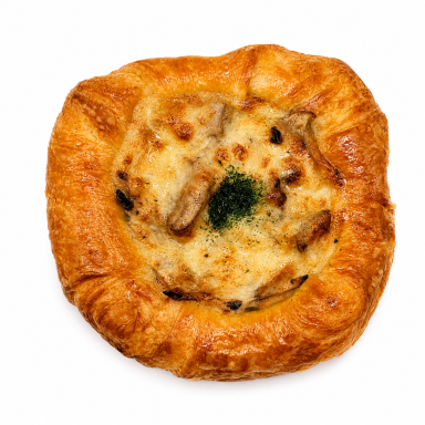 Mushroom Onion Cheese Pastry